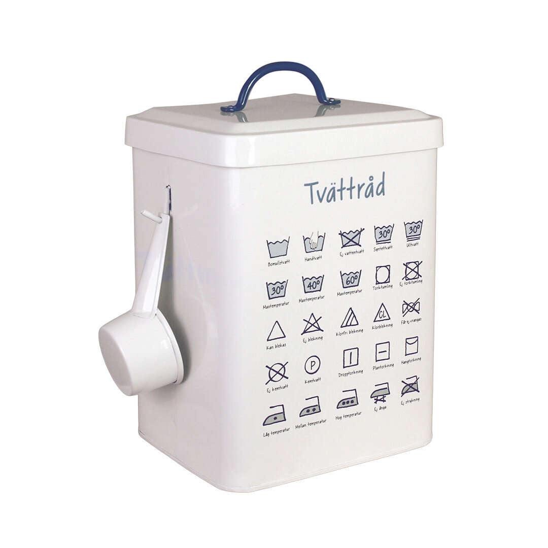 Tin Ivar Tvättmedel White