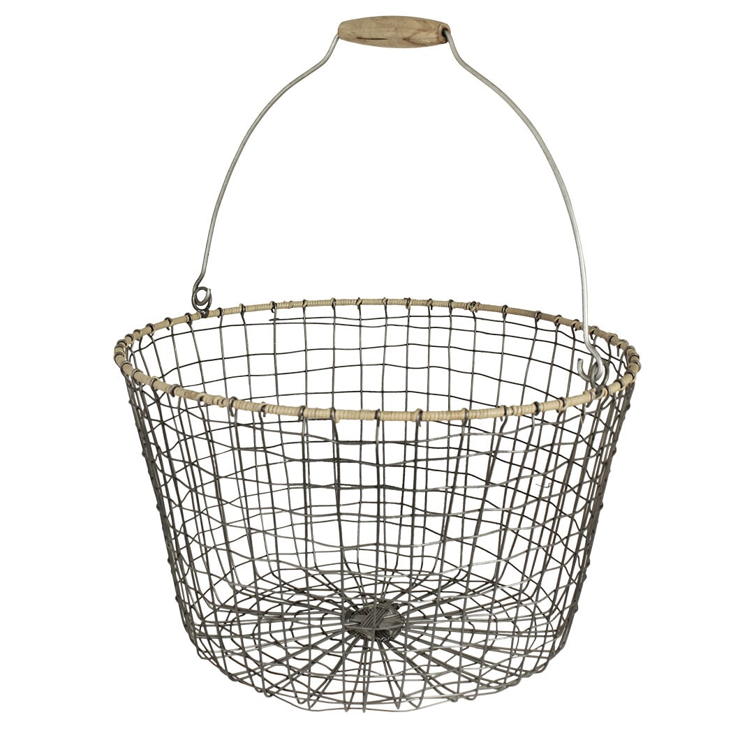 Wire Basket Alvar Round Large