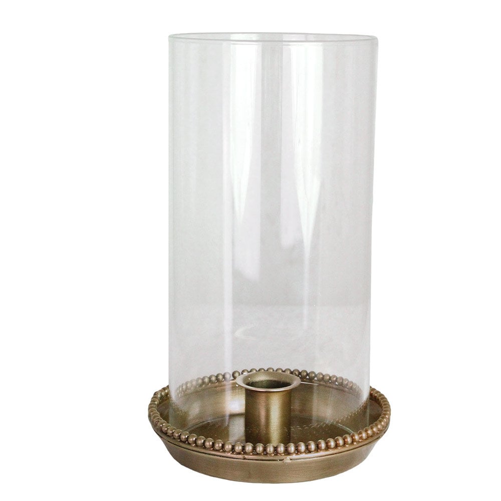 Candle Holder Astrid - Antique Brass
