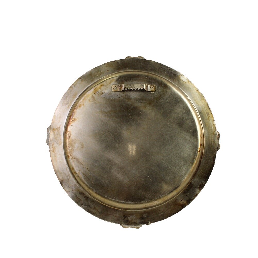 Mirror Hilma Round - Antique Silver