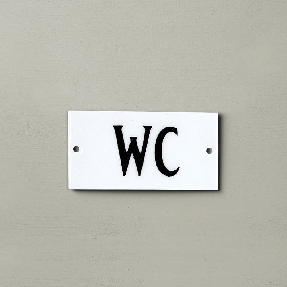 Sign WC