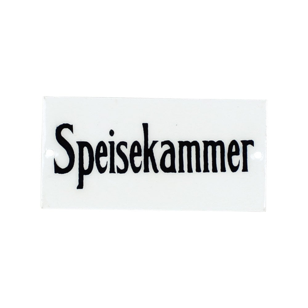 Sign Speisekammer