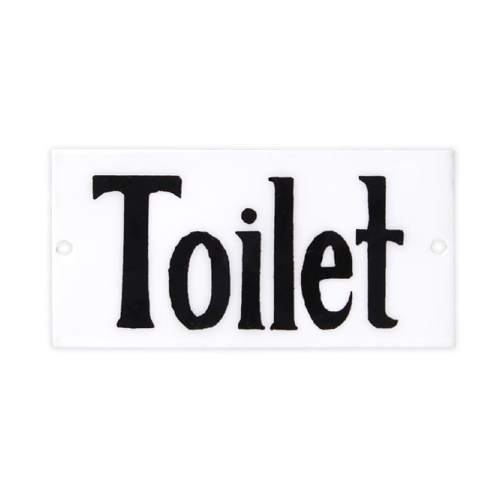 Sign Toilet