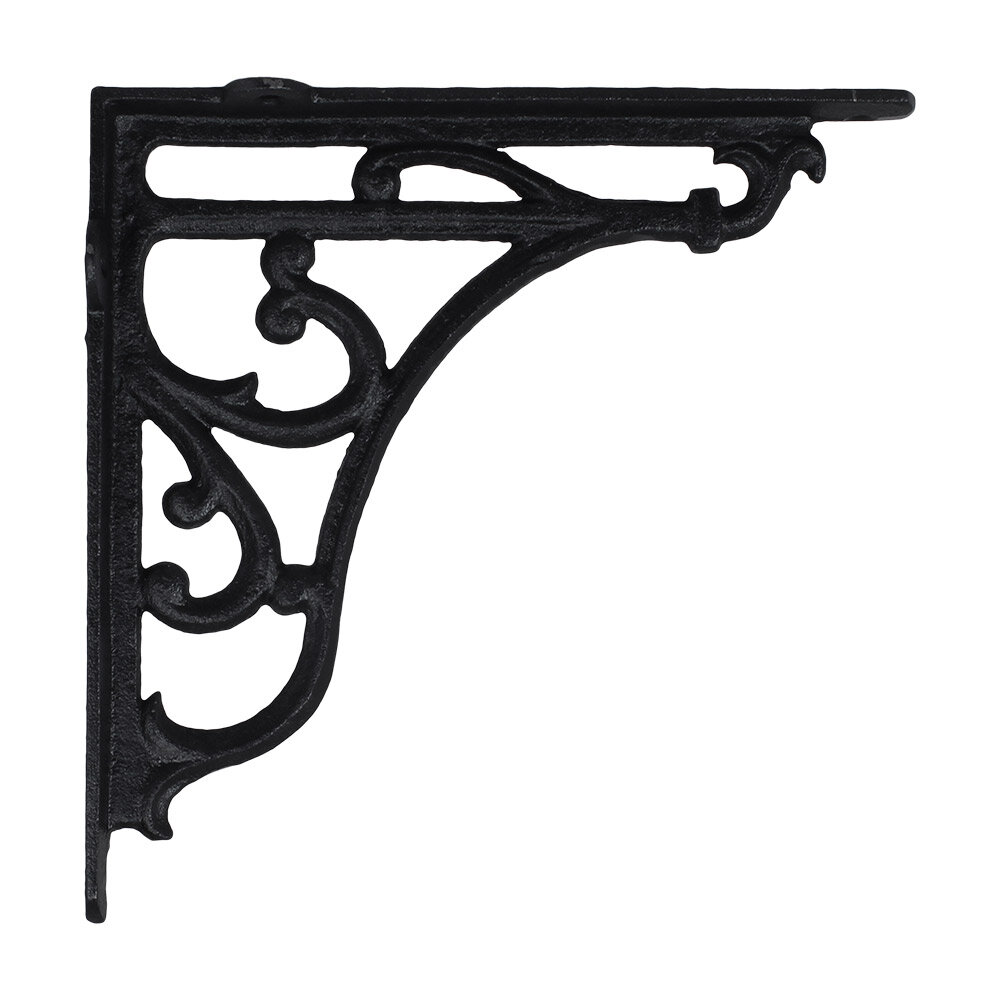 Bracket Cast Iron Black Large