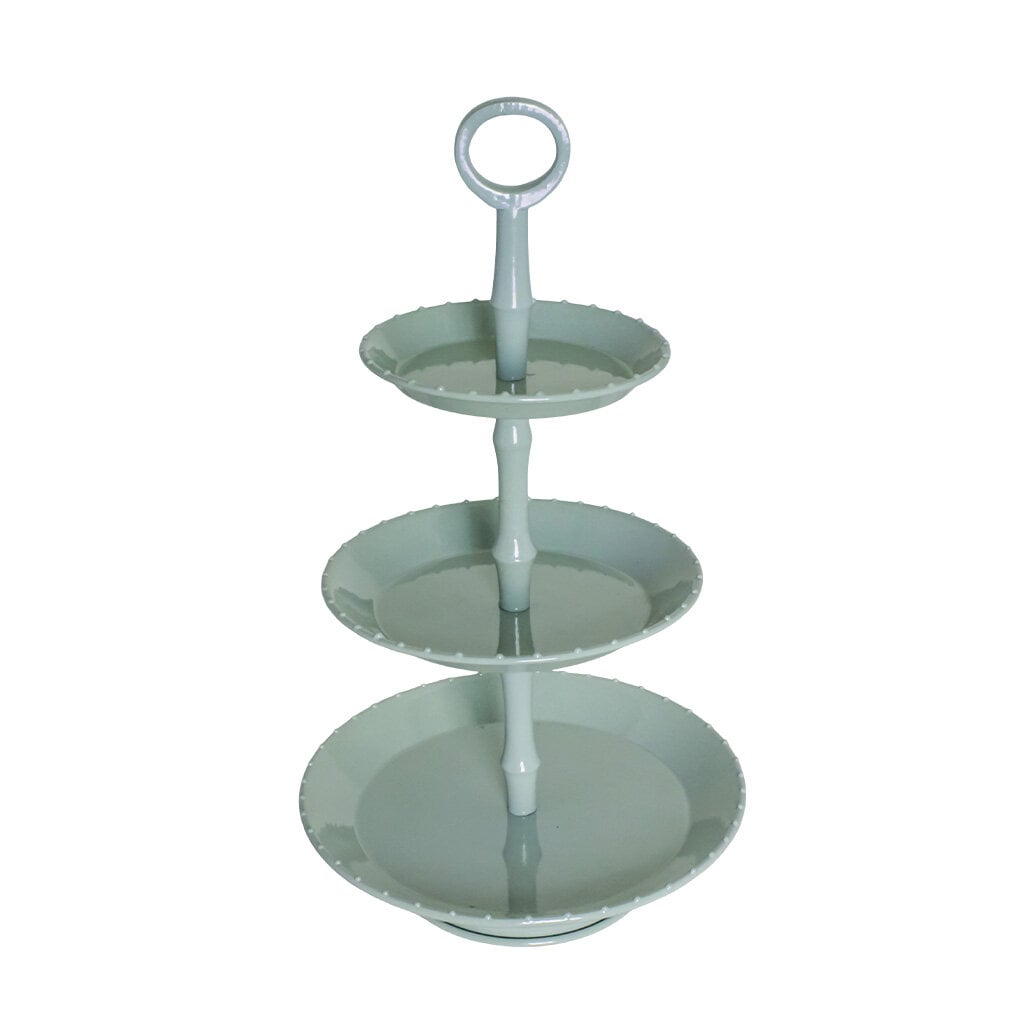 3 Tier Cake Stand Green