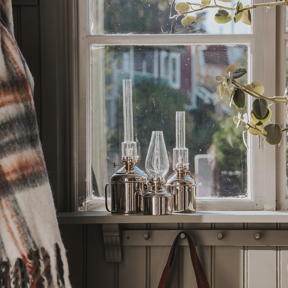 Kerosene Lamp Haga Nickel
