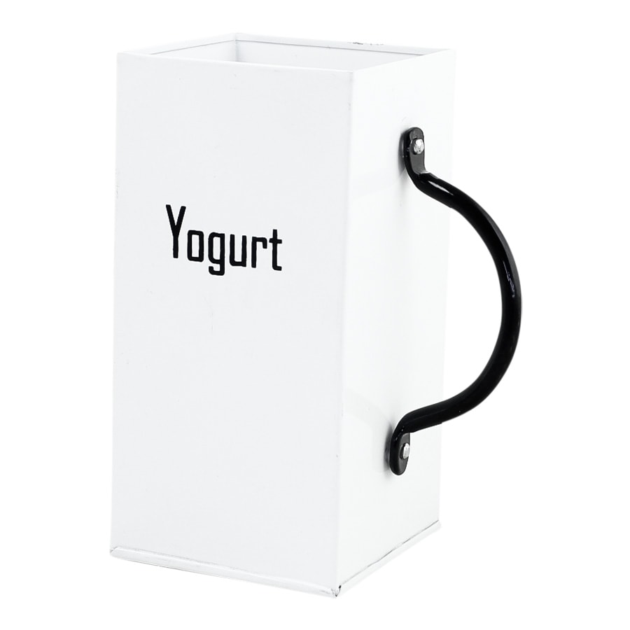 Tin Svarte Petter for Yogurt w. Handle