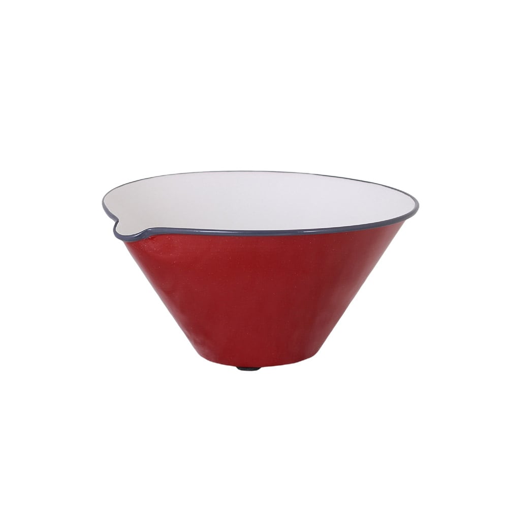 Bowl w. Lip Olle Red Small