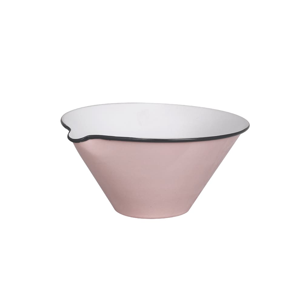 Bowl w. Lip Olle Pink Small