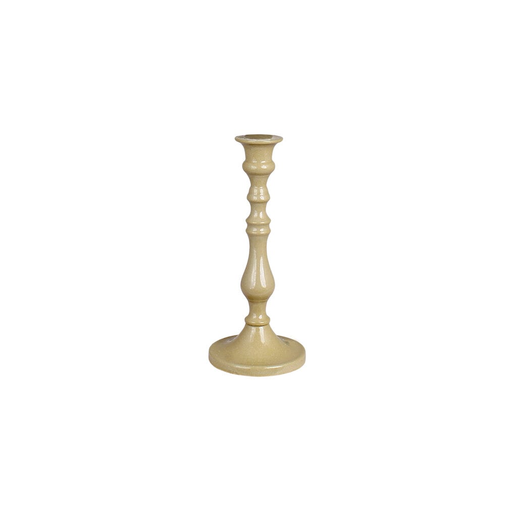 Candle Holder Hedda Yellow Small