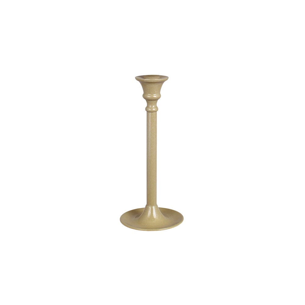 Candle Holder Hedda Yellow Straight