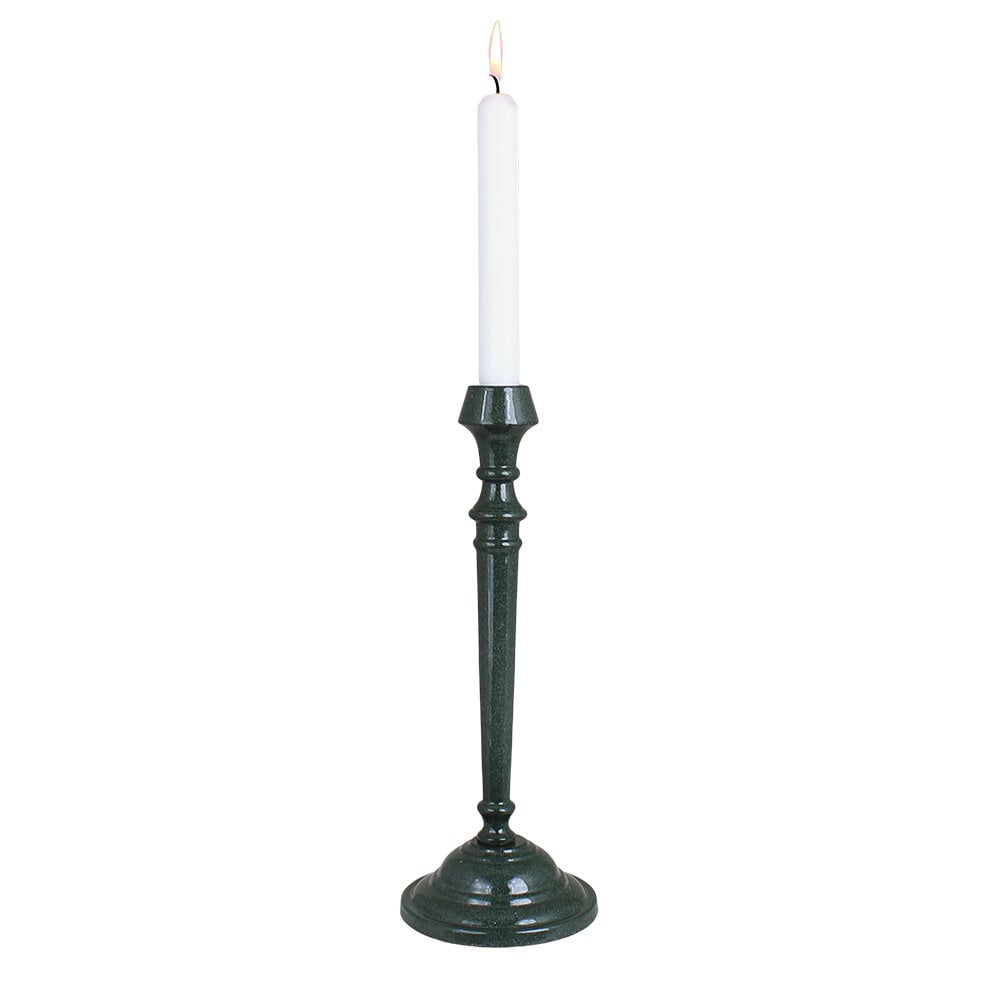 Candle Holder Hedda Dark Green Medium