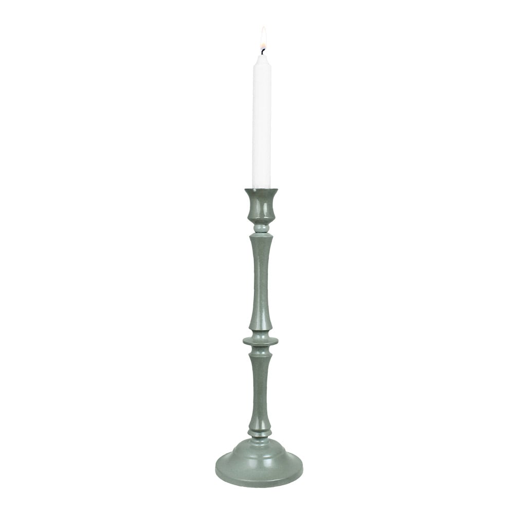 Candle Holder Hedda  Green High