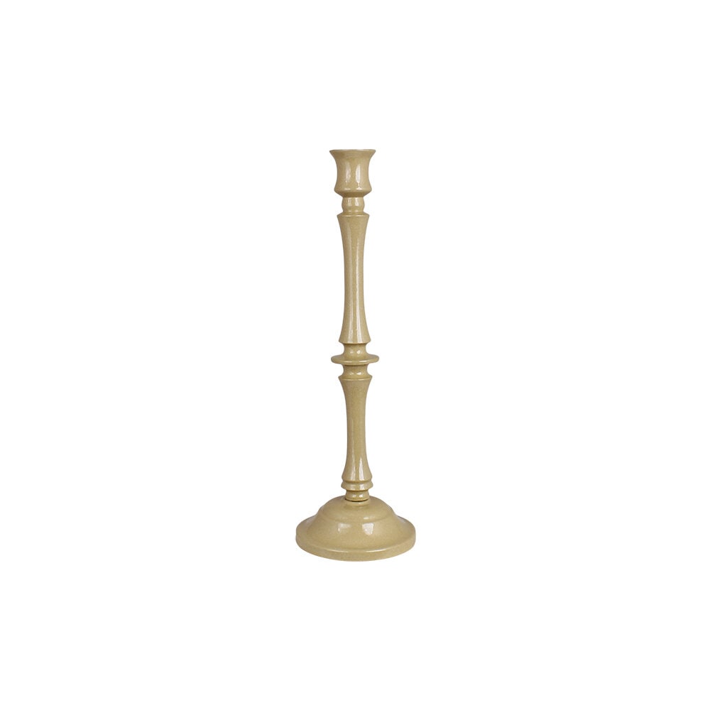 Candle Holder Hedda Yellow High