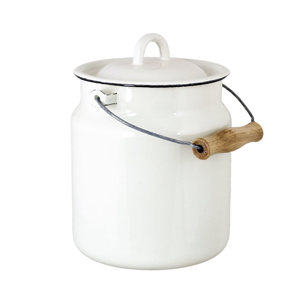 Milk Can Emil´s Enamel Offwhite