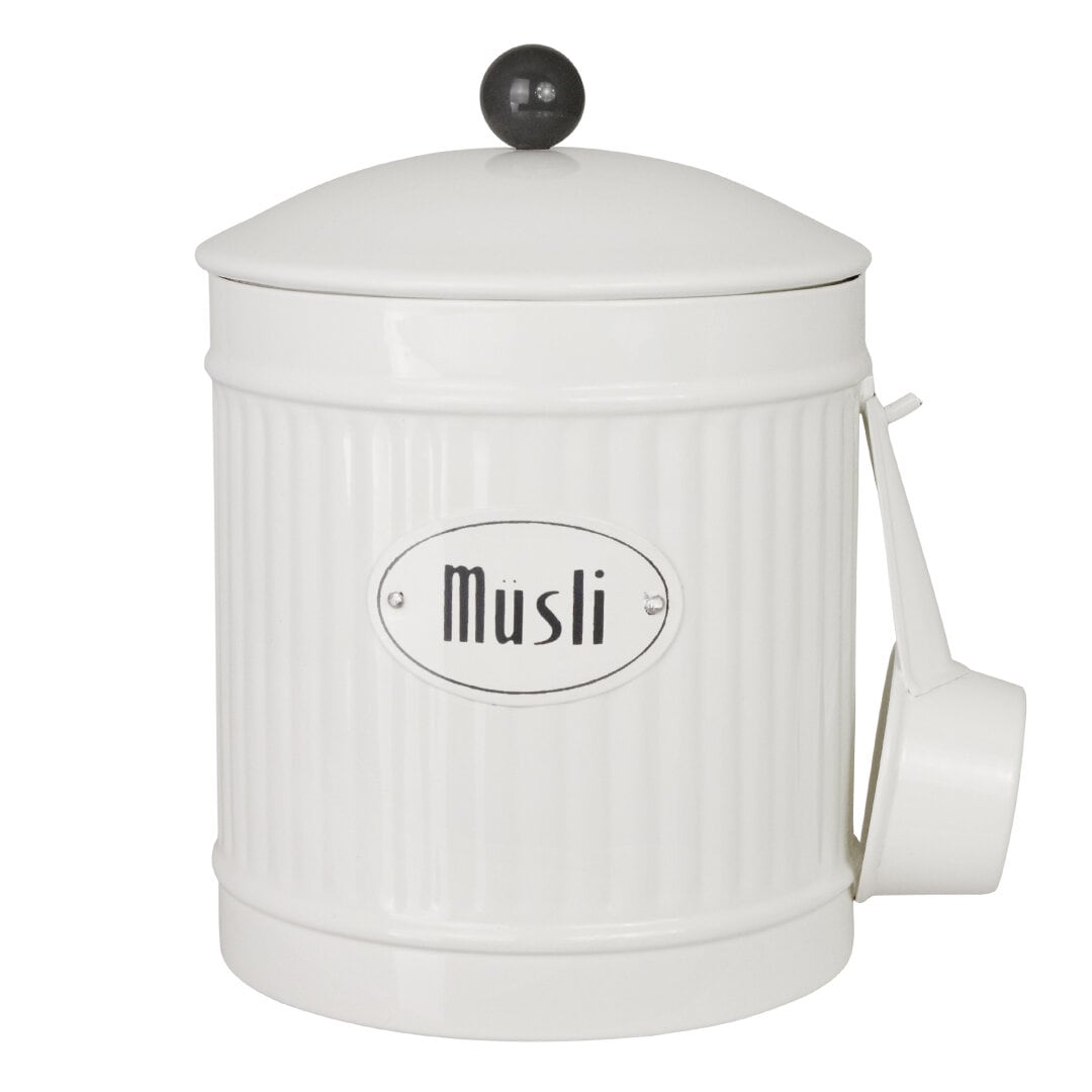 Tin Hugo Müsli White