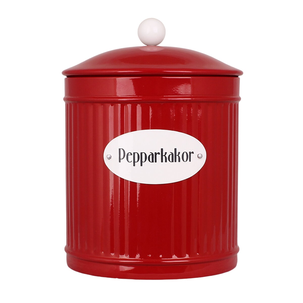 Tin Hugo Pepparkakor Red
