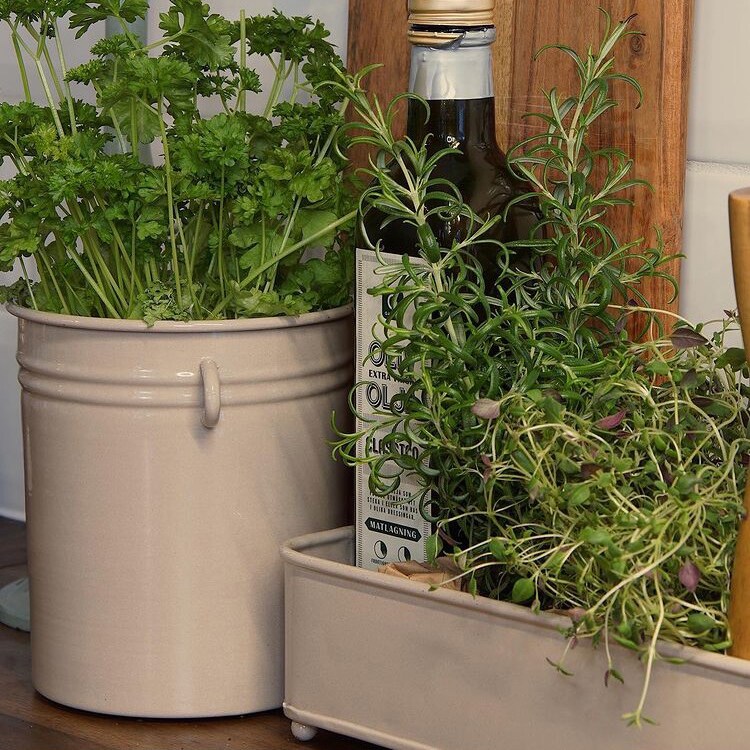 Utensil Tin Ingrid Beige