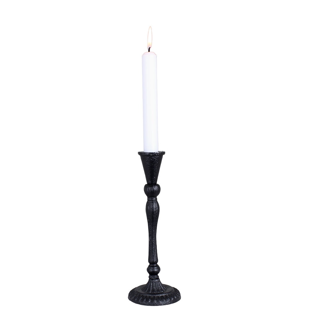 Candle Holder Lilian Black Medium