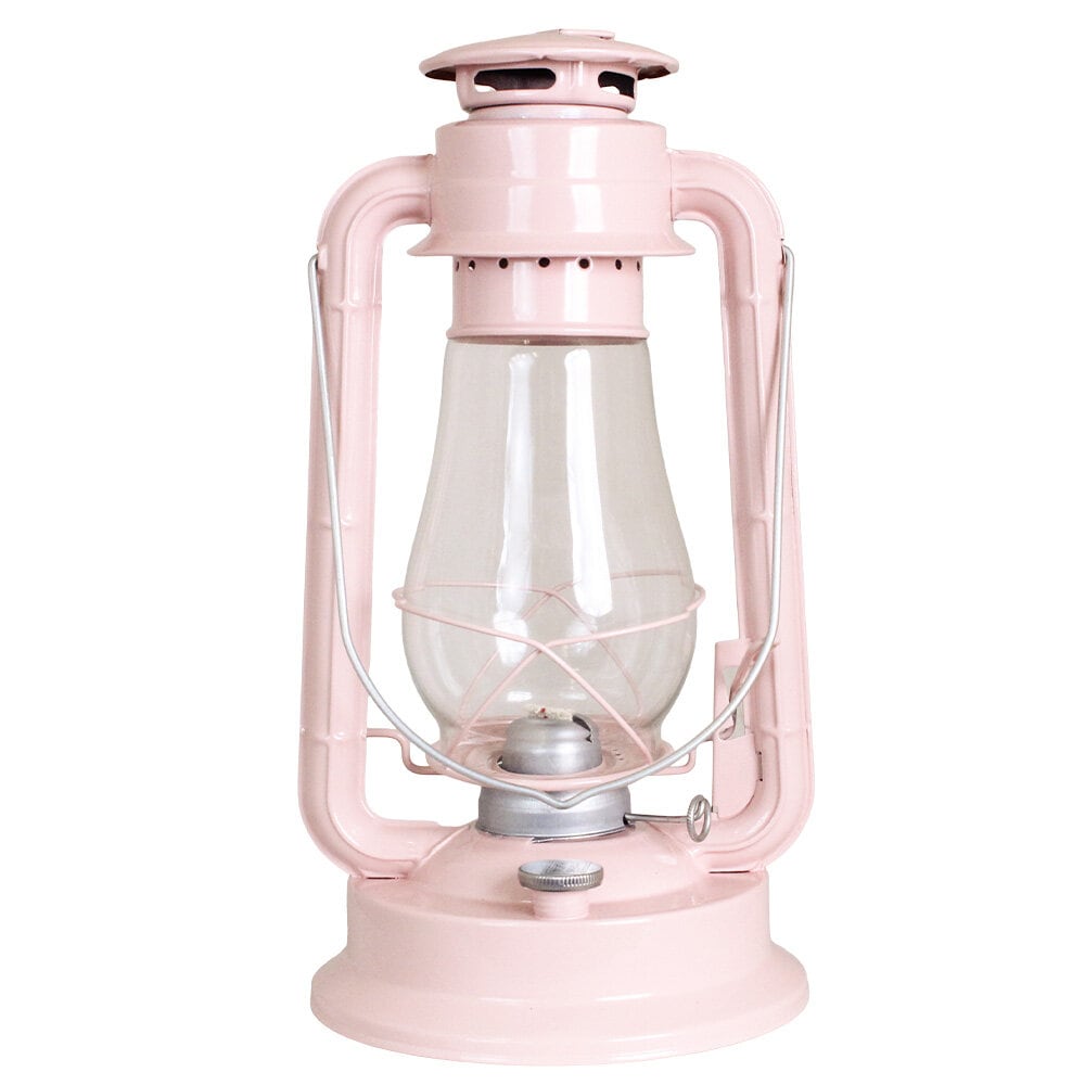 Hurricane Lantern Pink Large