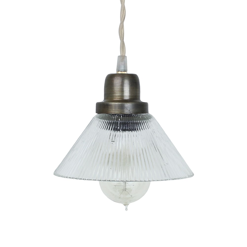 Pendant Lamp Gunilla Small Clear/Antique Brass