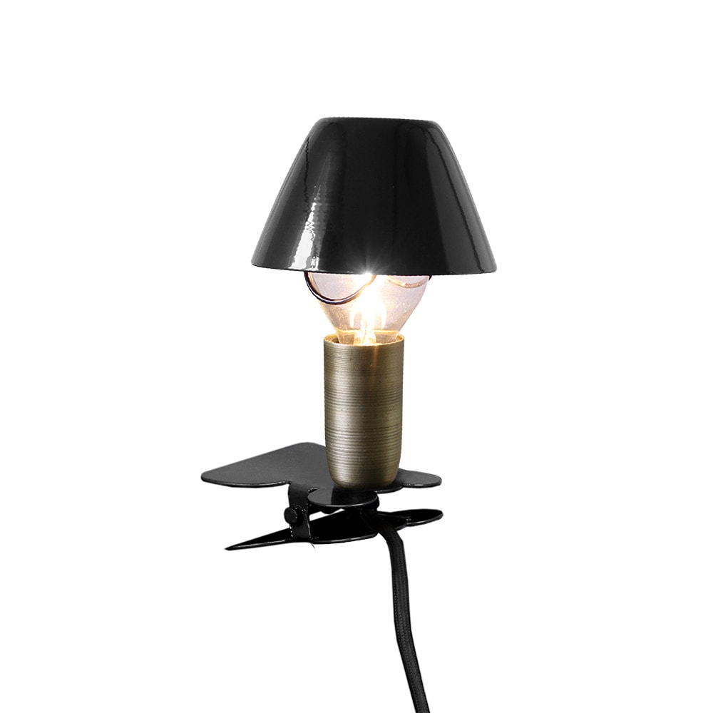 Lamp Mini On Clip Black