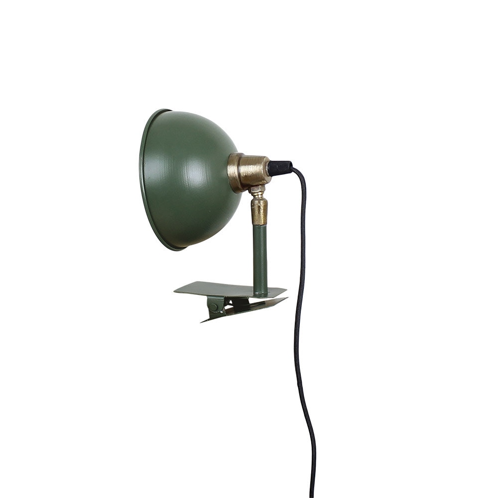 Lampa Pelle Klämma Grön