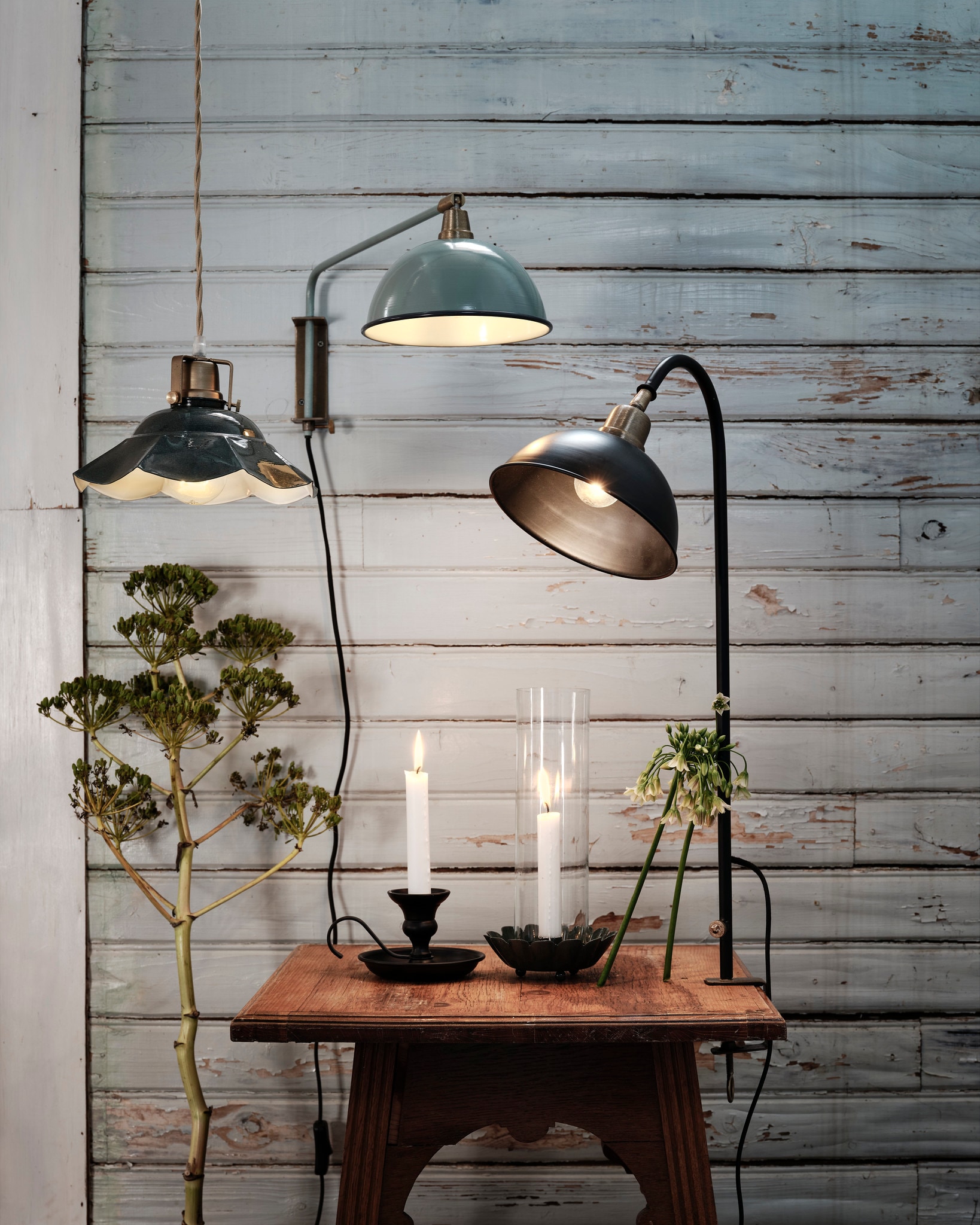 Pendant Lamp Frida Dark Green