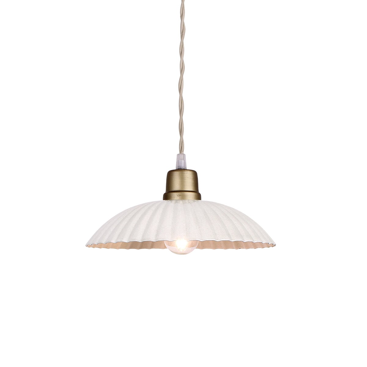 Pendant Lamp Ingrid Antique White Large