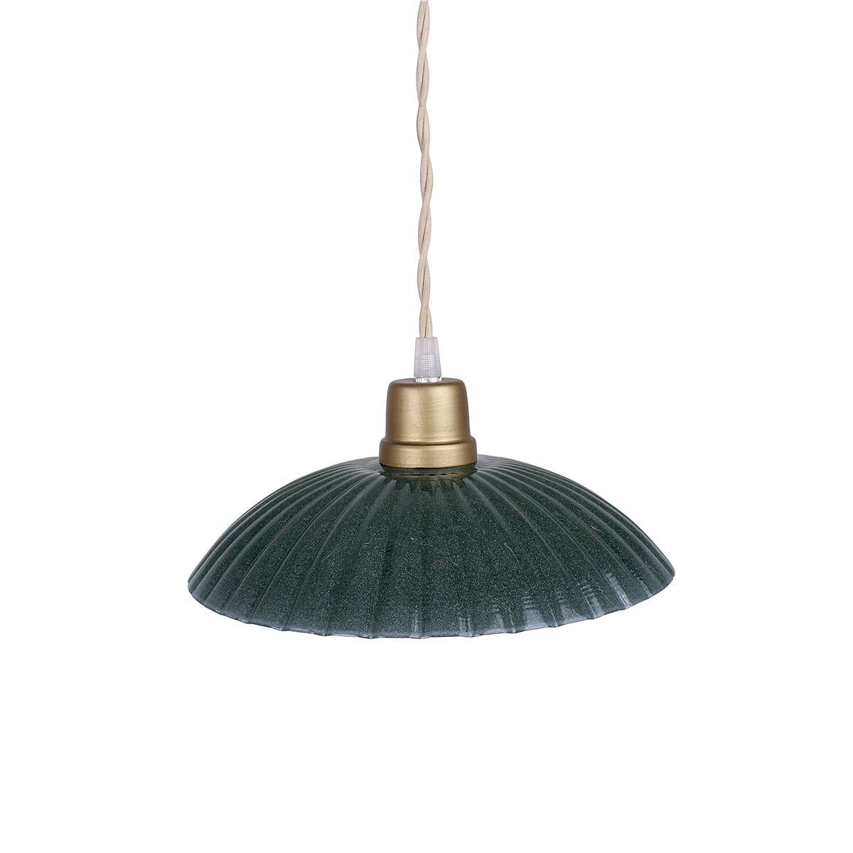 Pendant Lamp Ingrid Dark Green Large