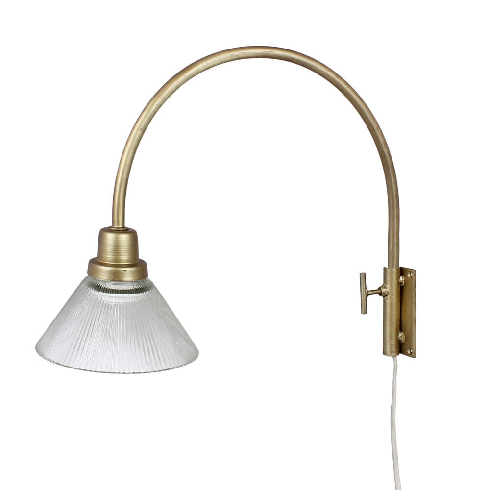 Wall Lamp Gunilla Small Glass/Brass