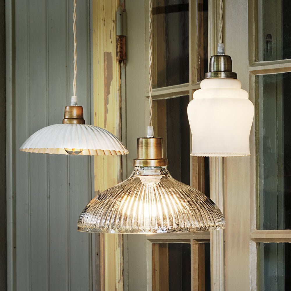 Pendant Lamp Selma Antique Brass