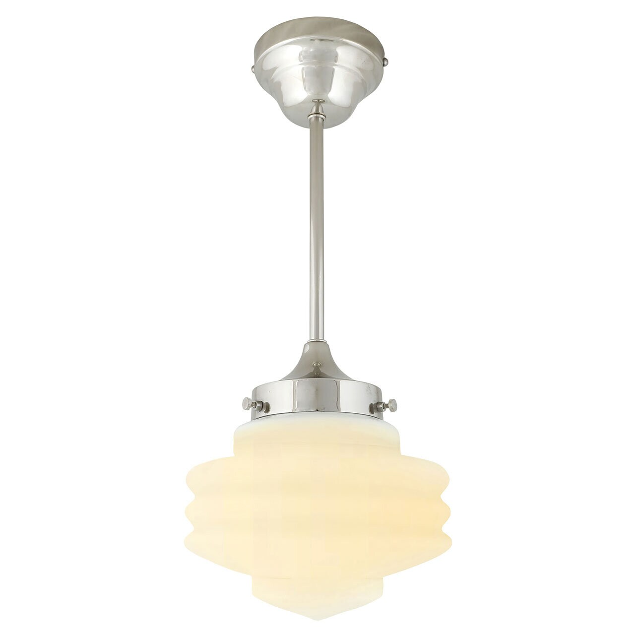 Pendant Lamp Valter Opal/Nickel