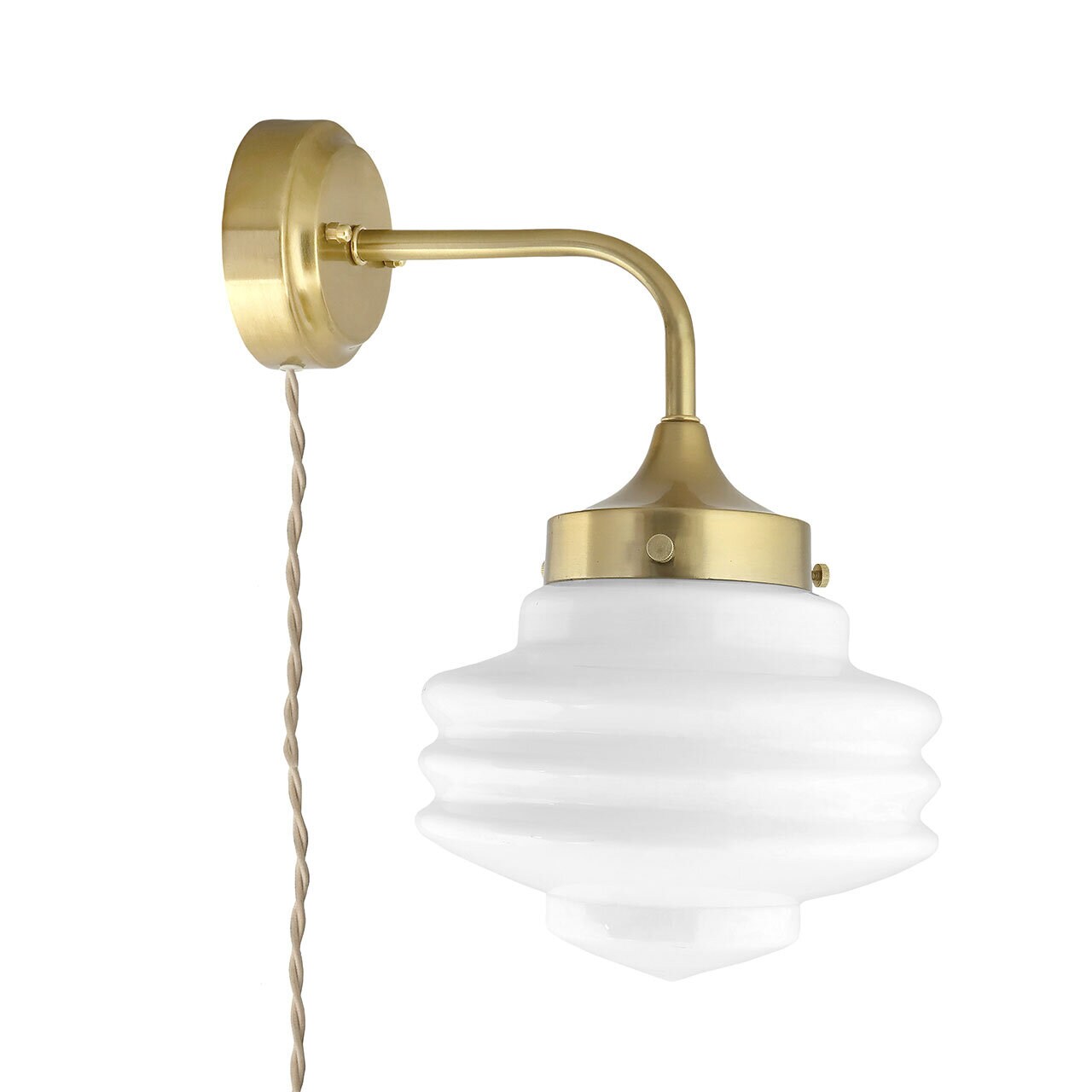 Wall Lamp Valter Opal/Brass