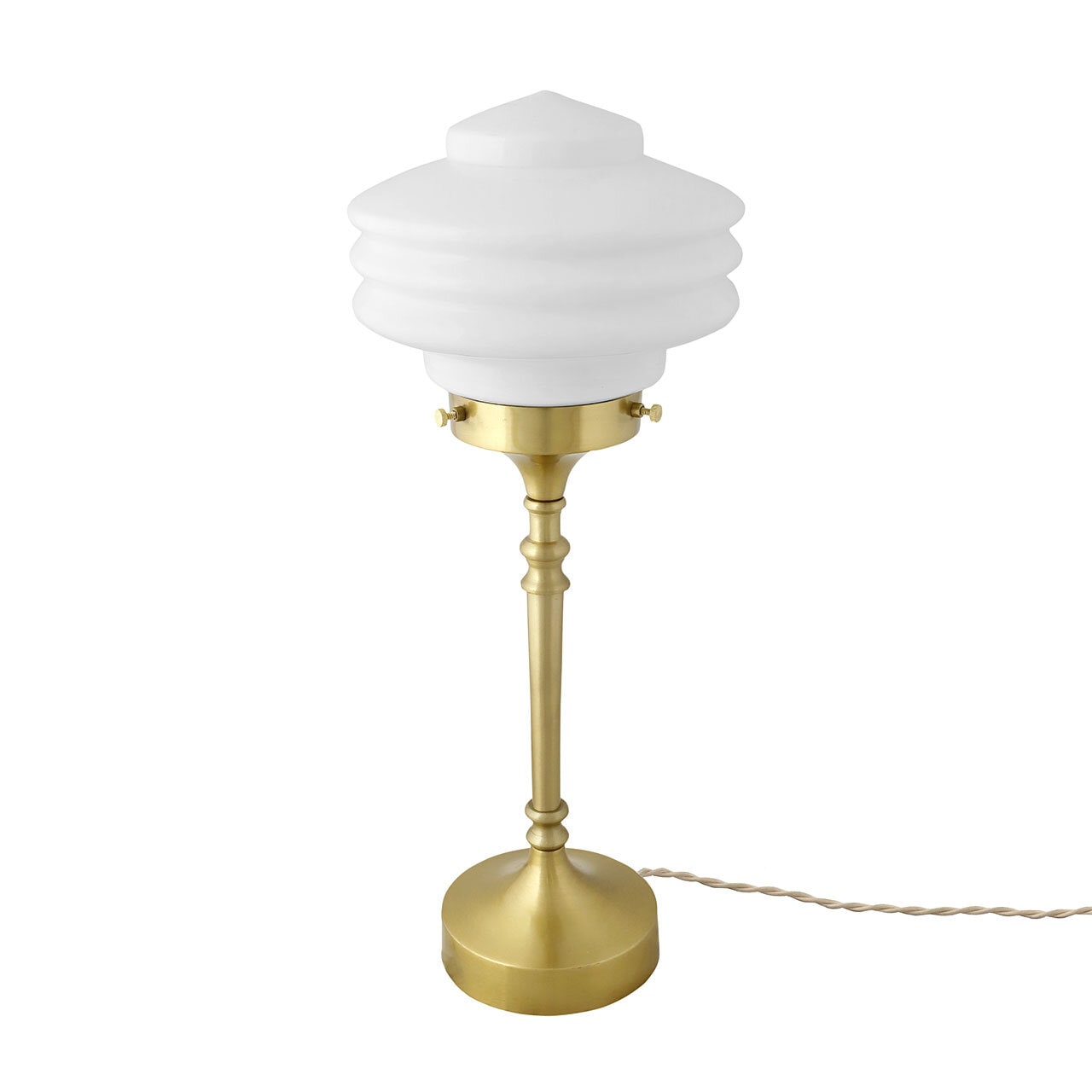 Table Lamp Valter Opal/Brass