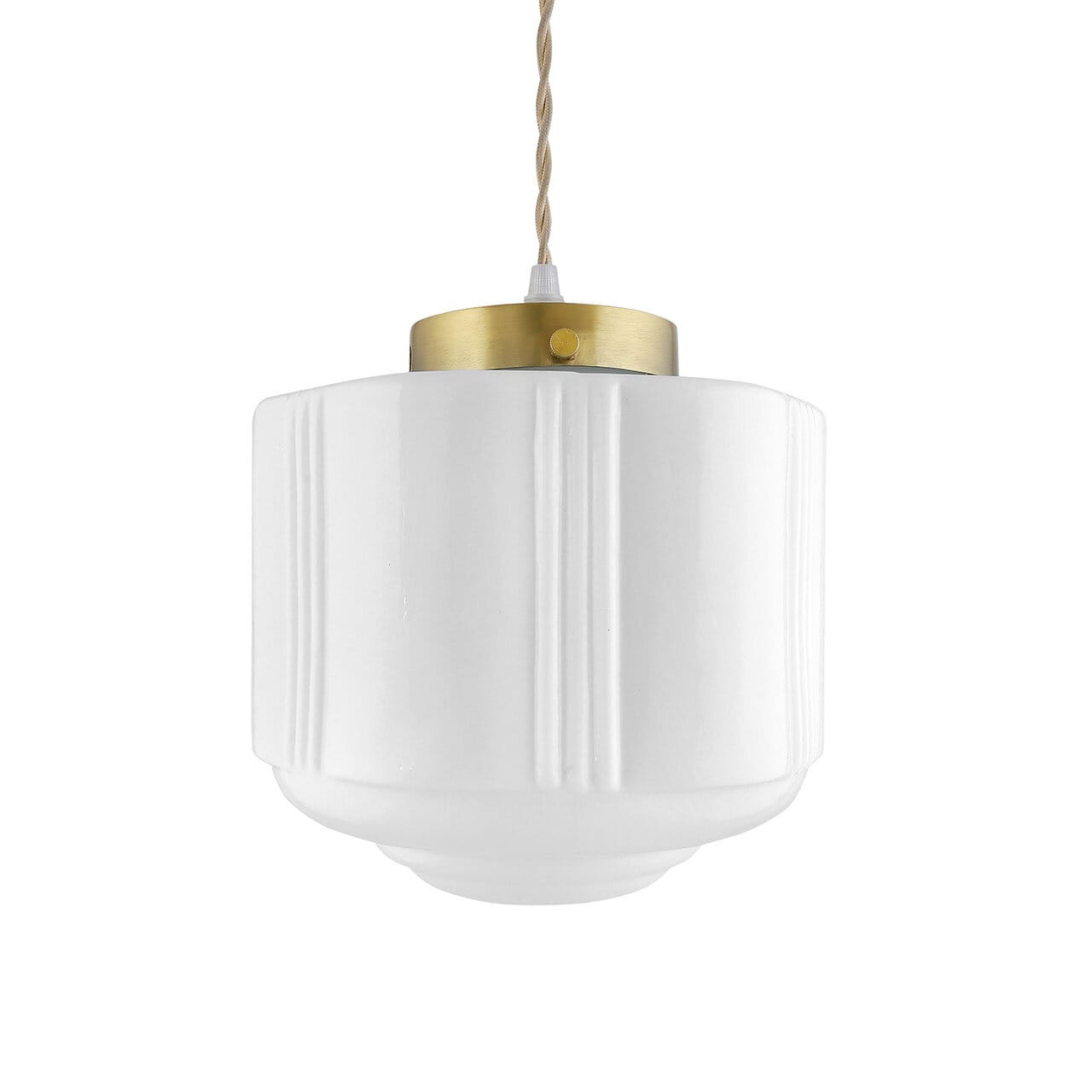 Pendant Lamp Daga Opal/Brass