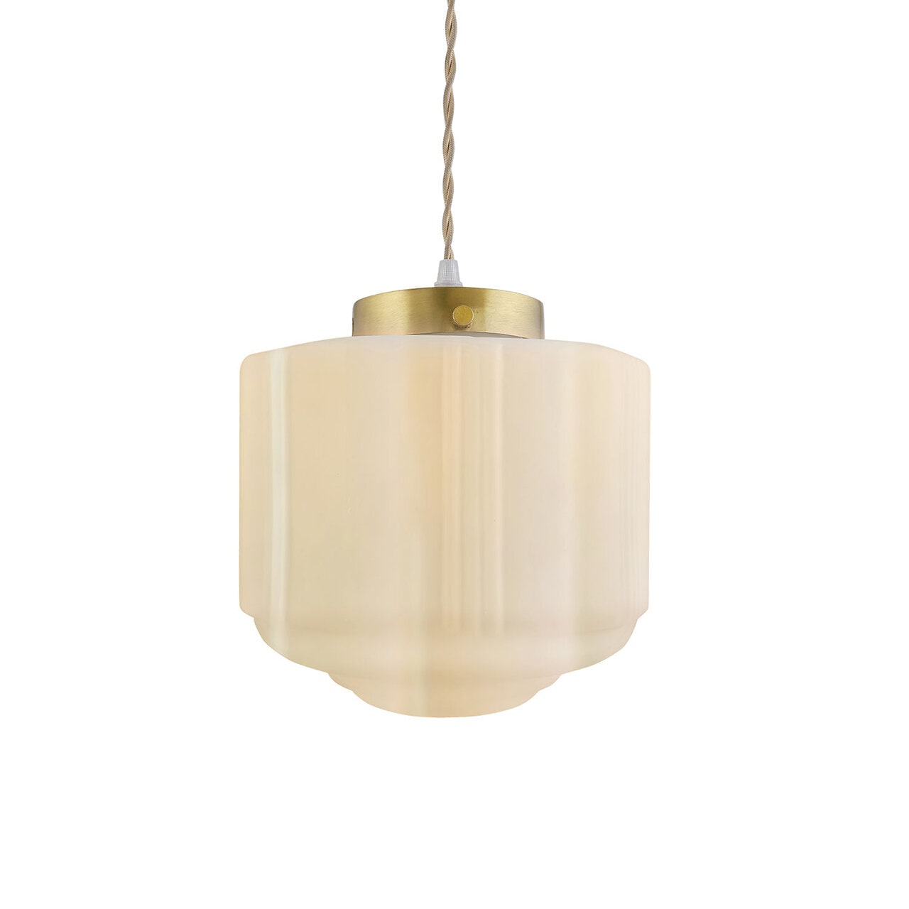 Pendant Lamp Daga Opal/Brass