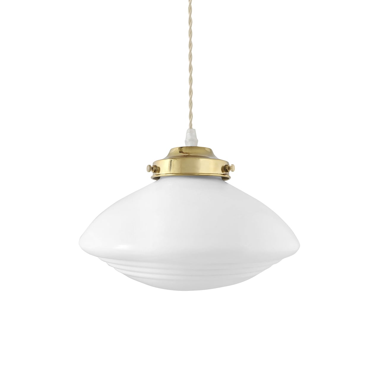 Pendant Lamp Hulda Opal/Brass