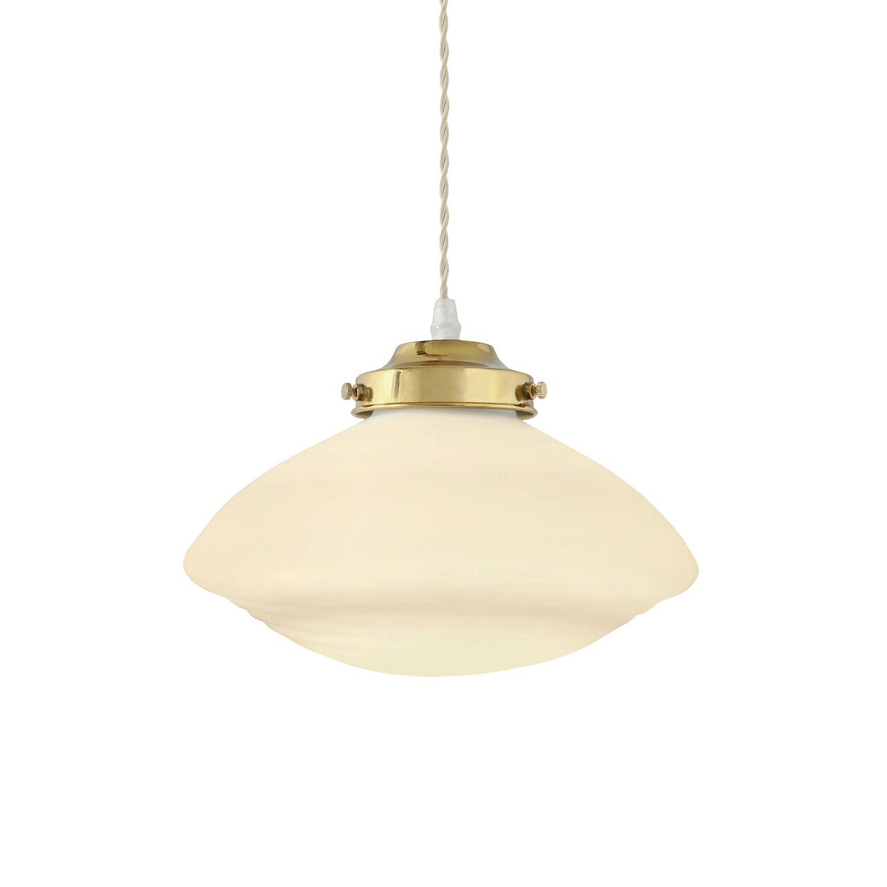 Pendant Lamp Hulda Opal/Brass