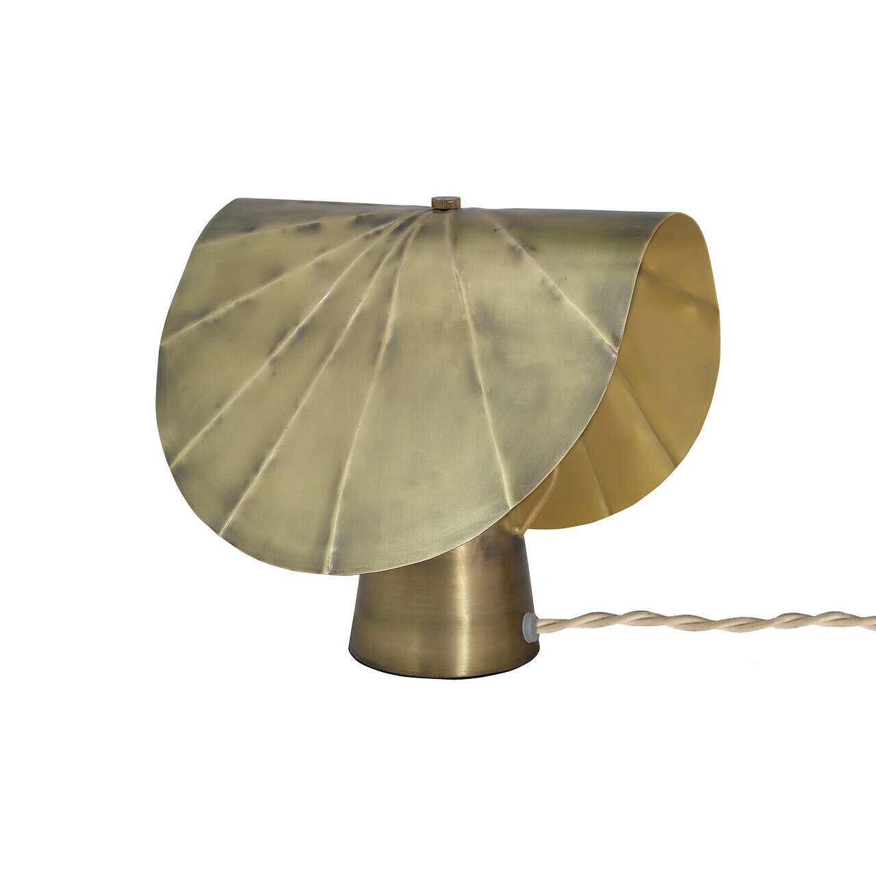 Table Lamp Edgar Antique Brass Low