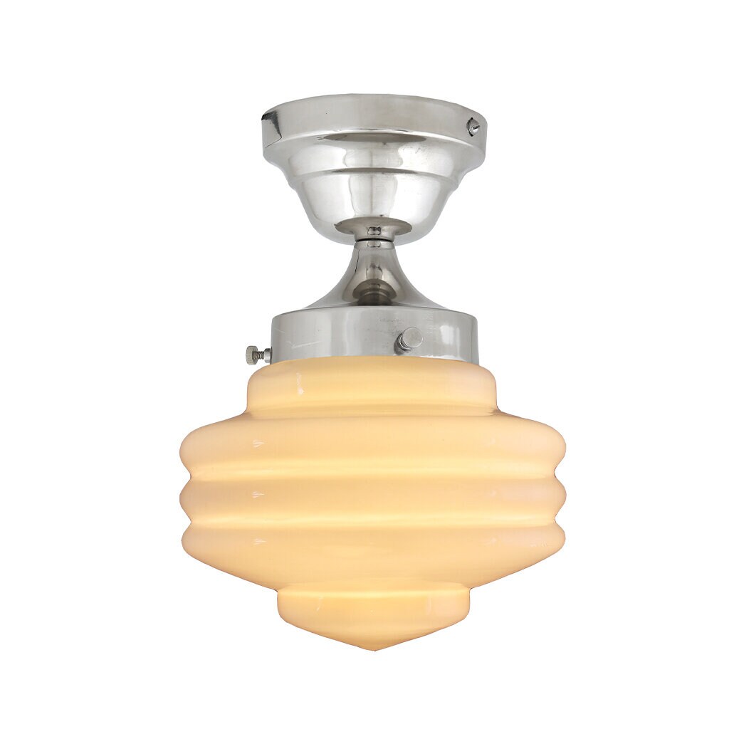 Ceiling Lamp Valter Nickel/Opal Beige