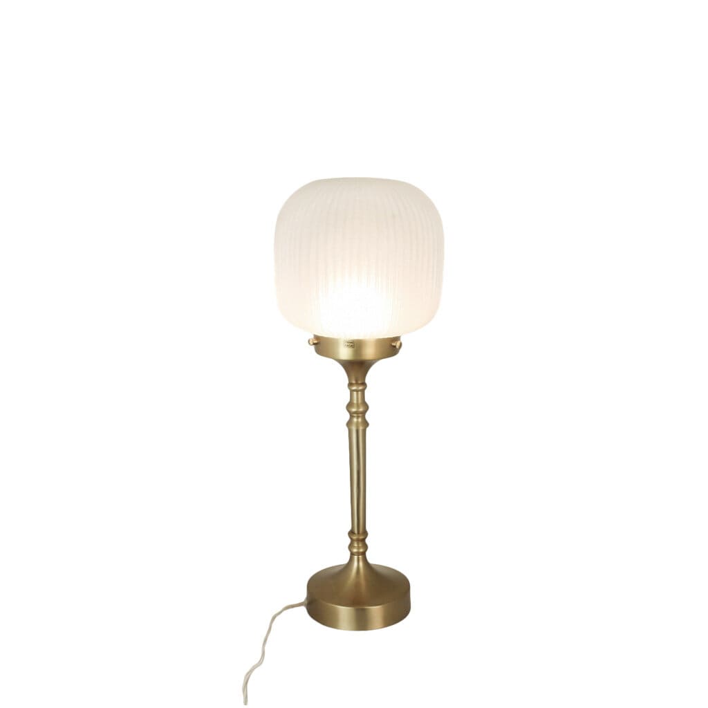 Bordslampa Eli Mässing/Frost Liten
