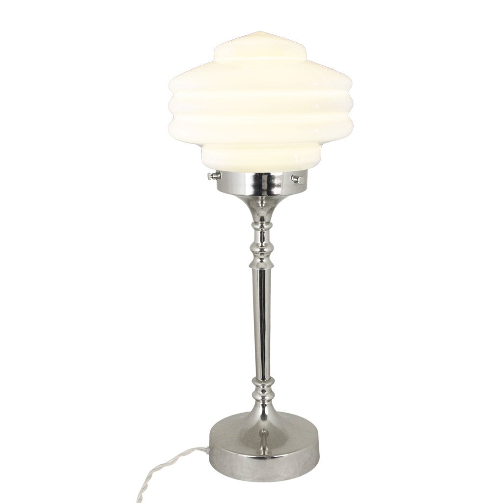 Table Lamp Valter Nickel/Opal White