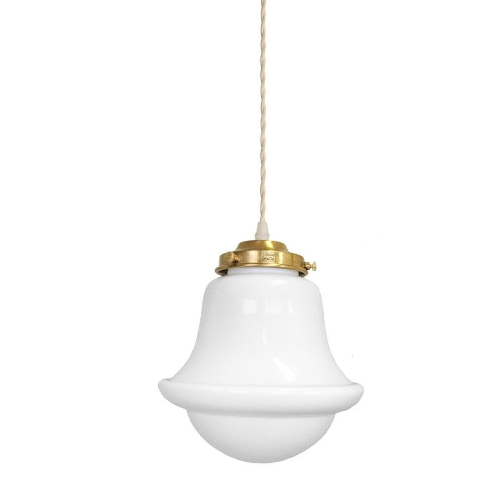Ceiling Lamp Sture Brass/Opal White
