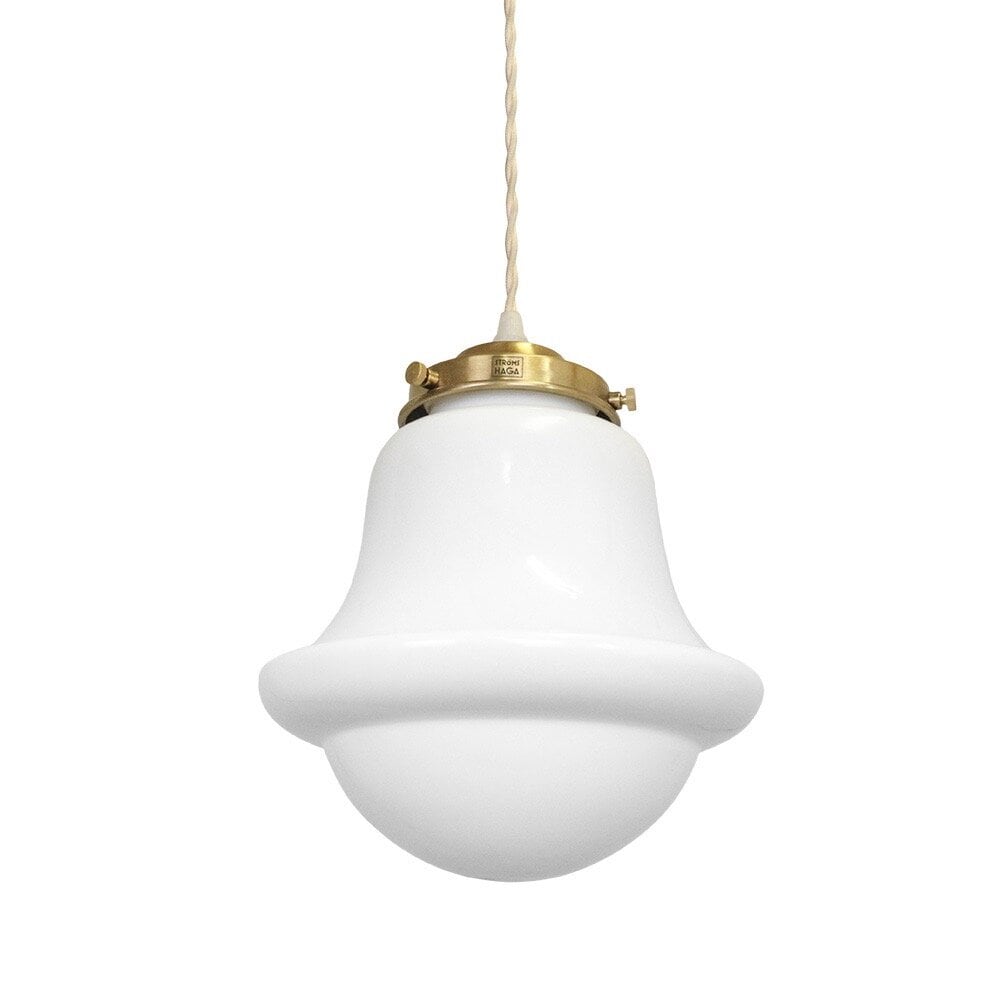 Ceiling Lamp Sture Brass/Opal White