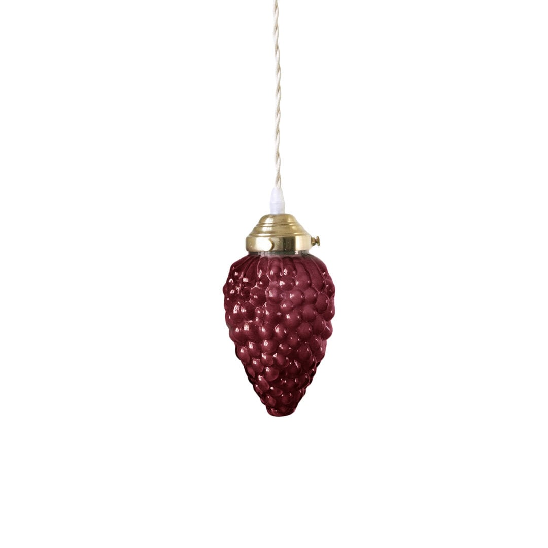Pendant Grape Red/Brass