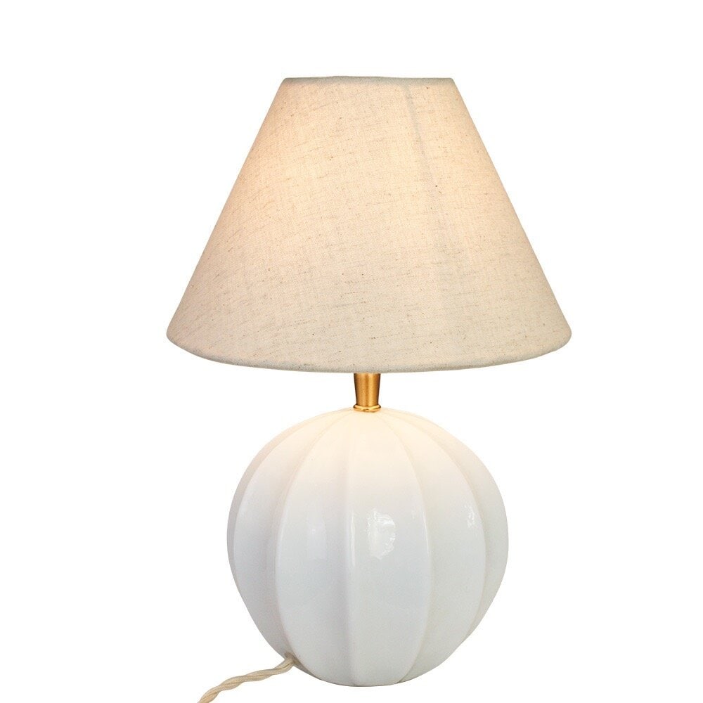 Table Lamp Base Marit Opal - White