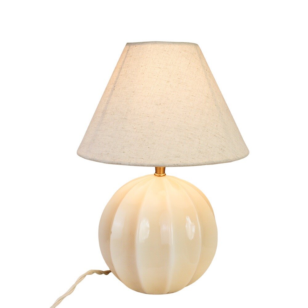 Table Lamp Base Marit Opal - Beige