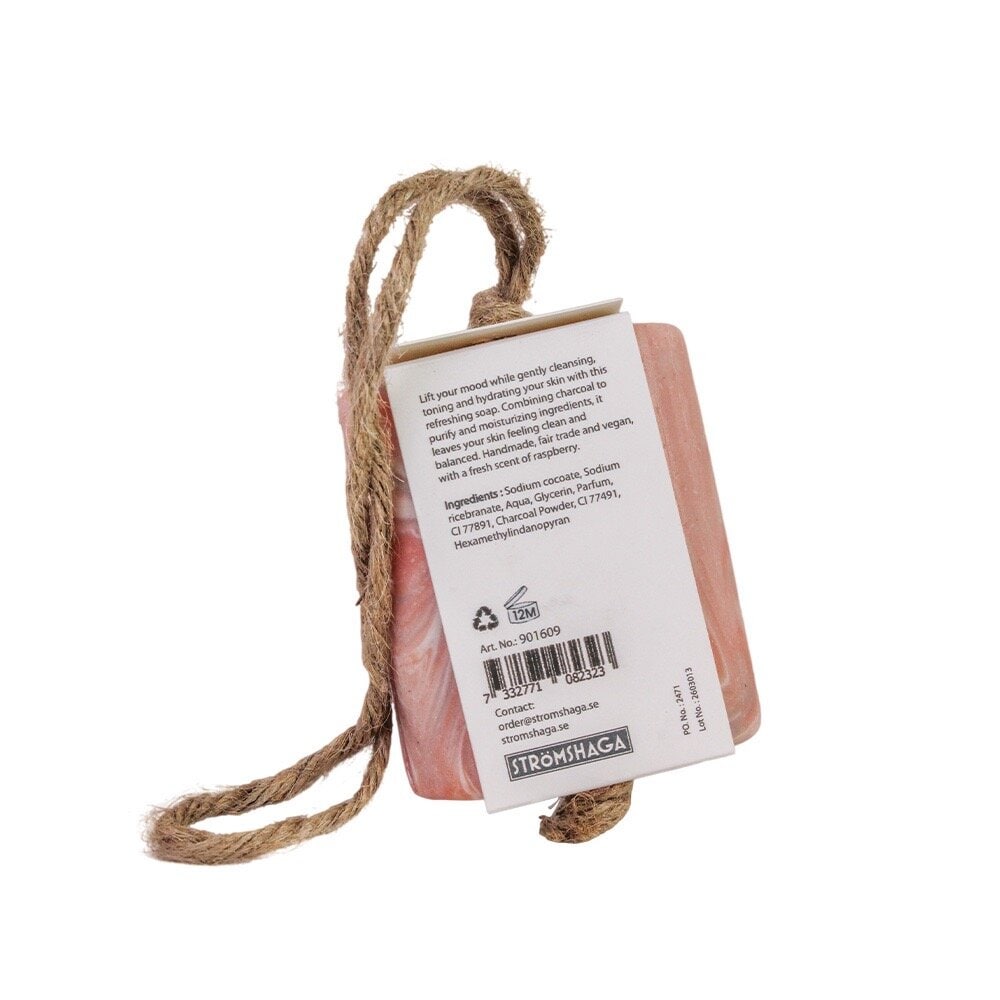 Soap on a Rope Anten - Raspberry