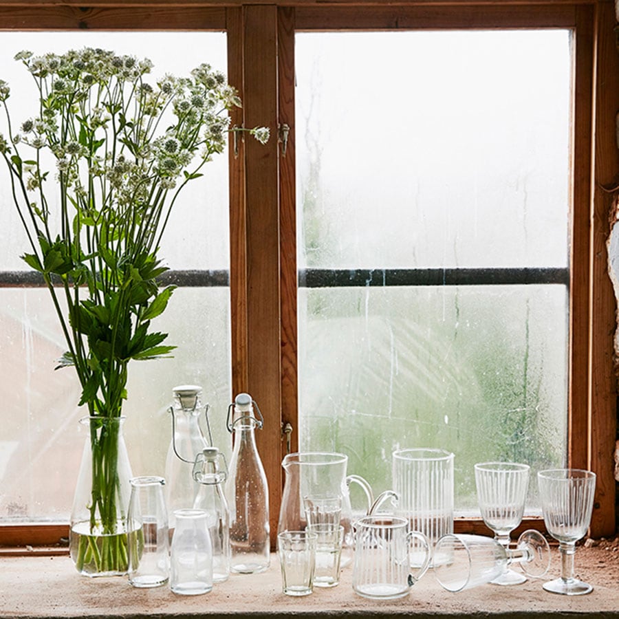 Glass Bottle w. Spout